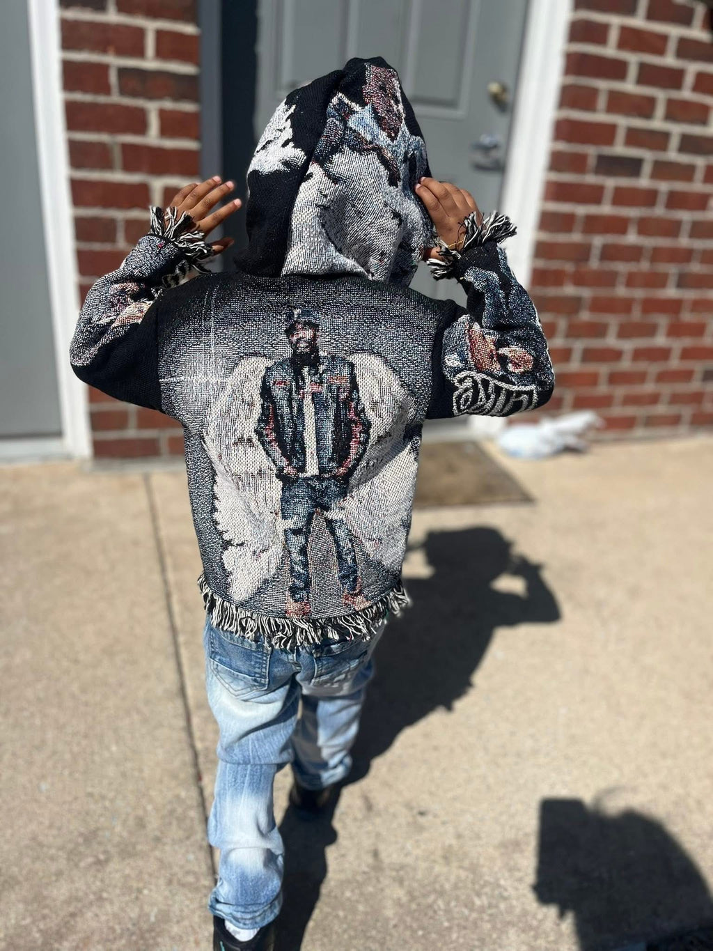 Tapestry hoodie kids