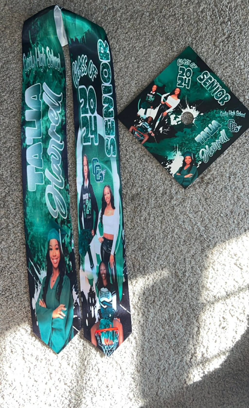 Grad Stole & Topper Set