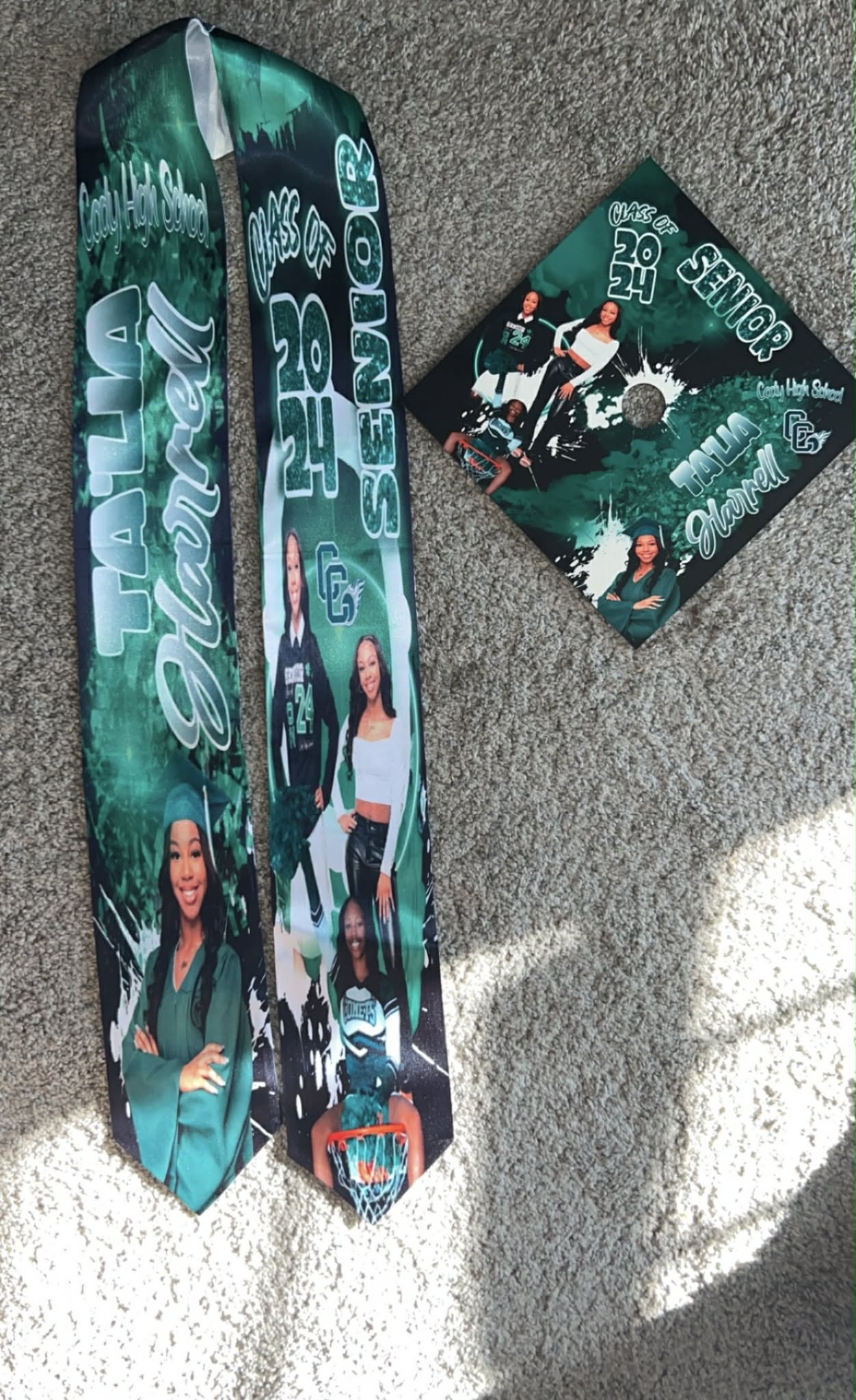 Grad Stole & Topper Set