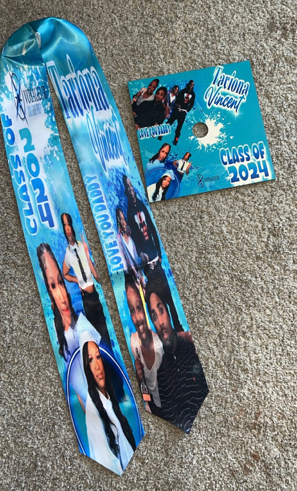 Grad Stole & Topper Set