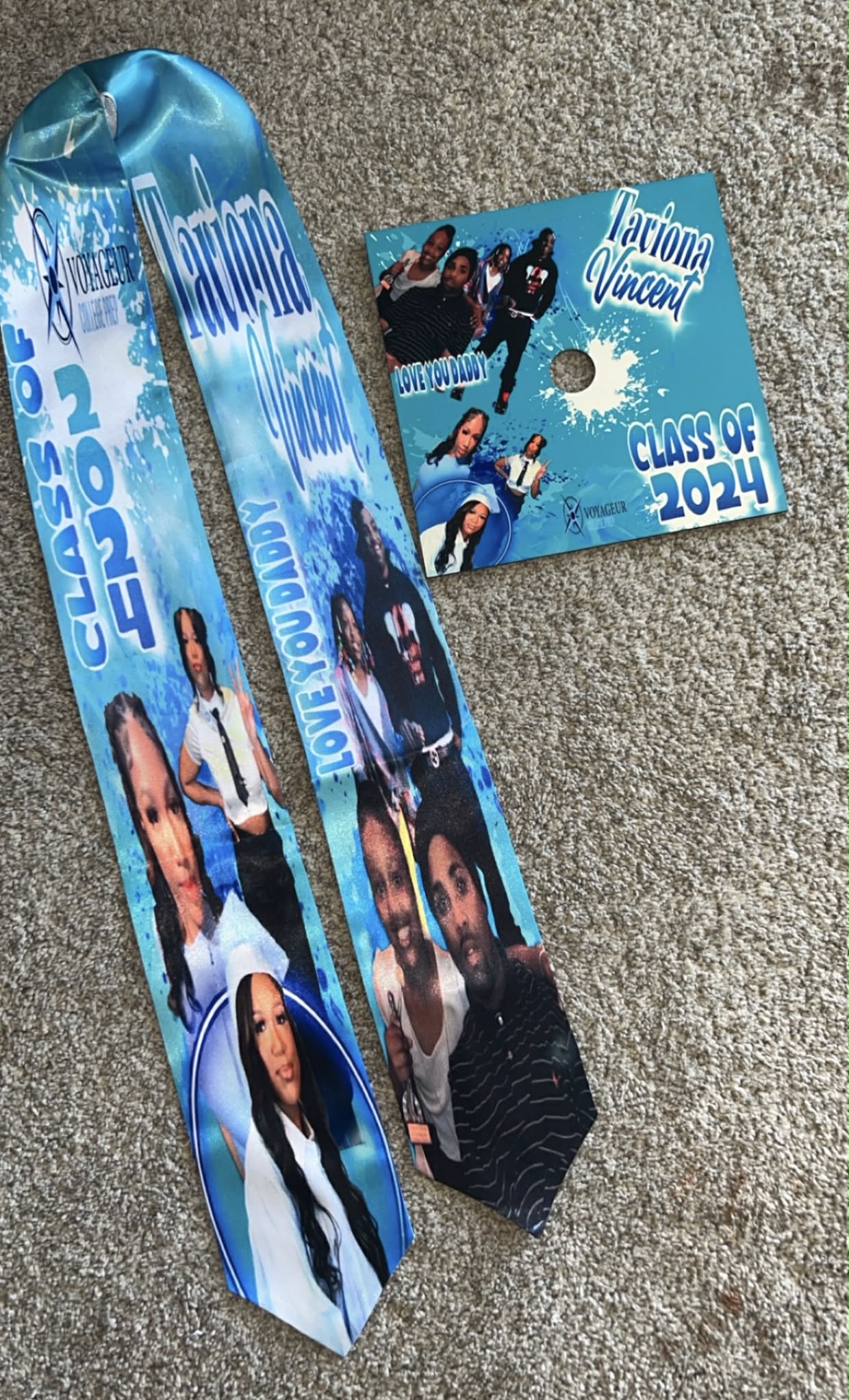 Grad Stole & Topper Set