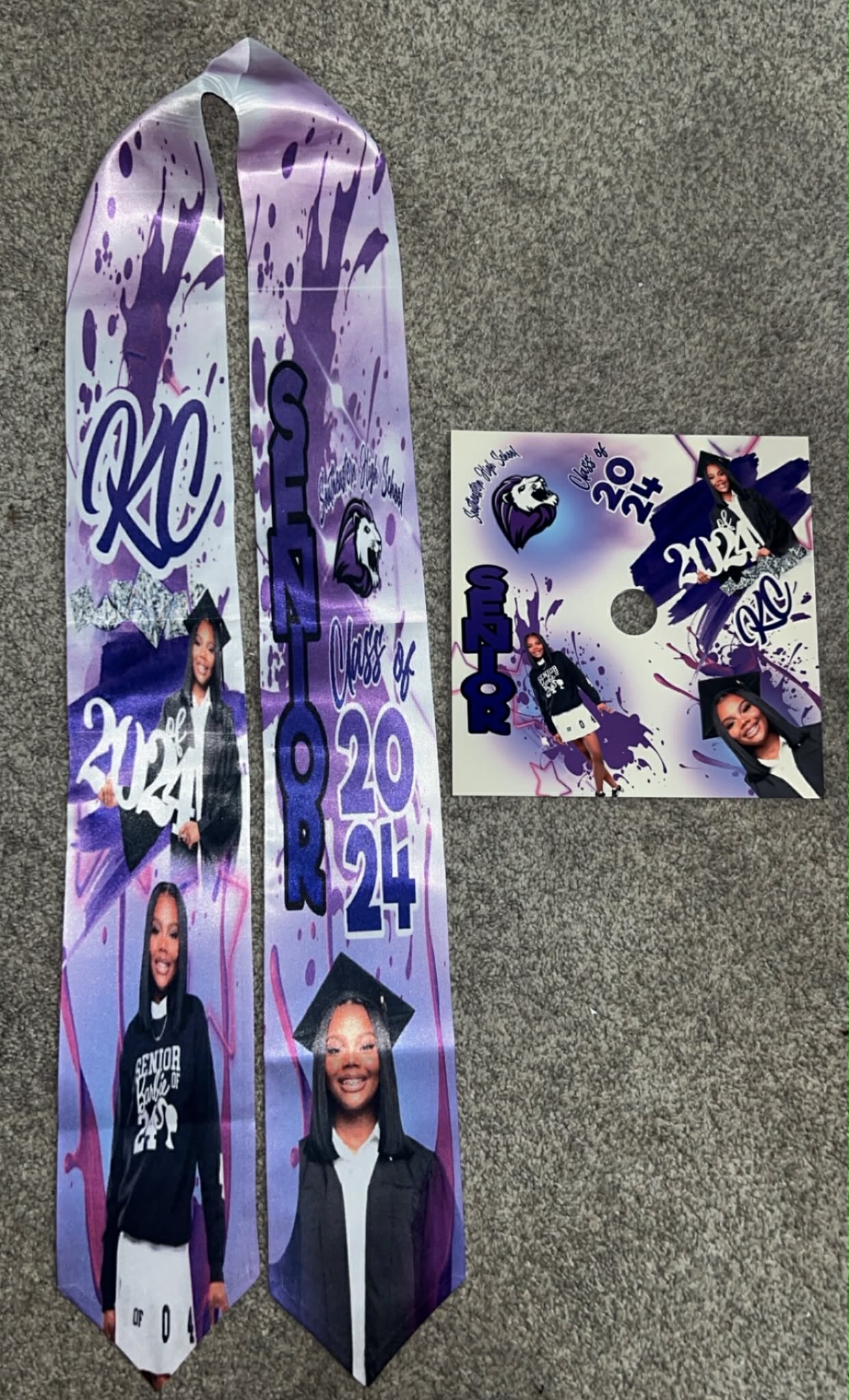 Grad Stole & Topper Set